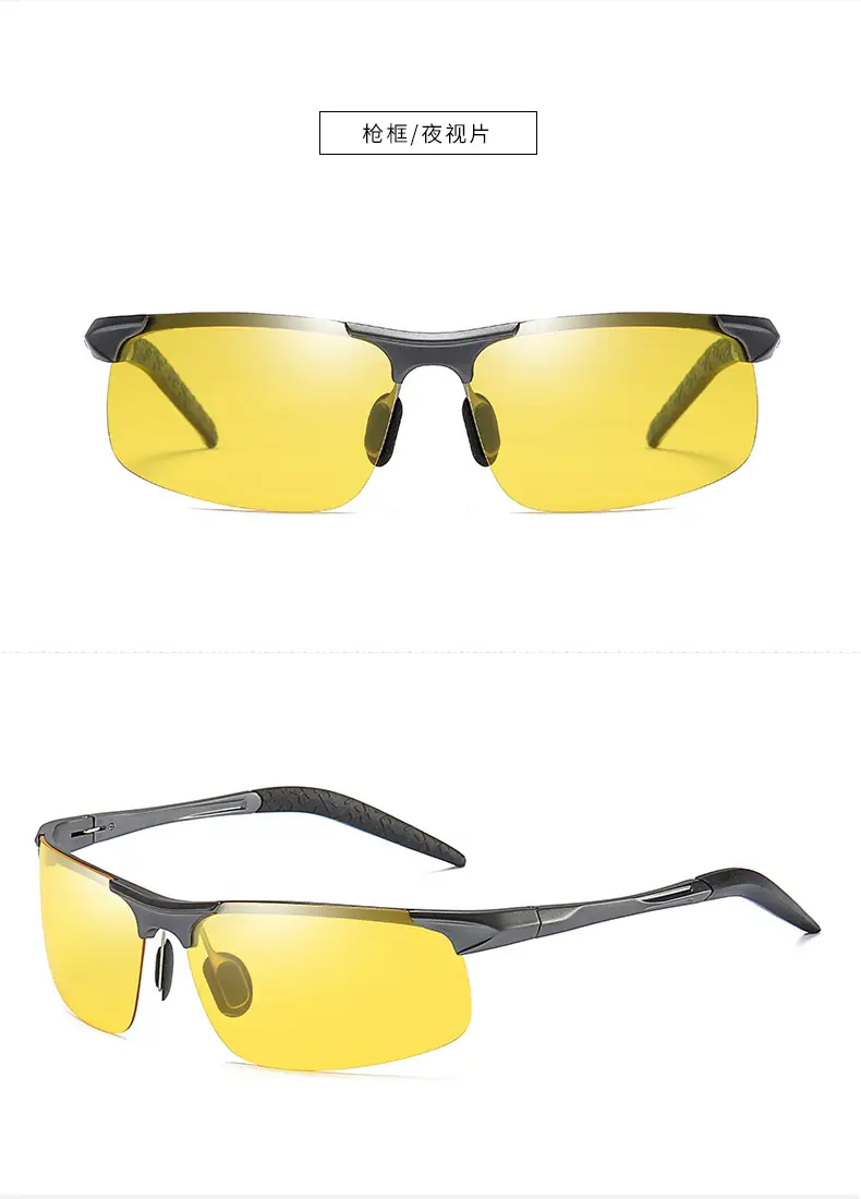 New Men's Polarized Cycling Sunglasses Yellow — feature 21