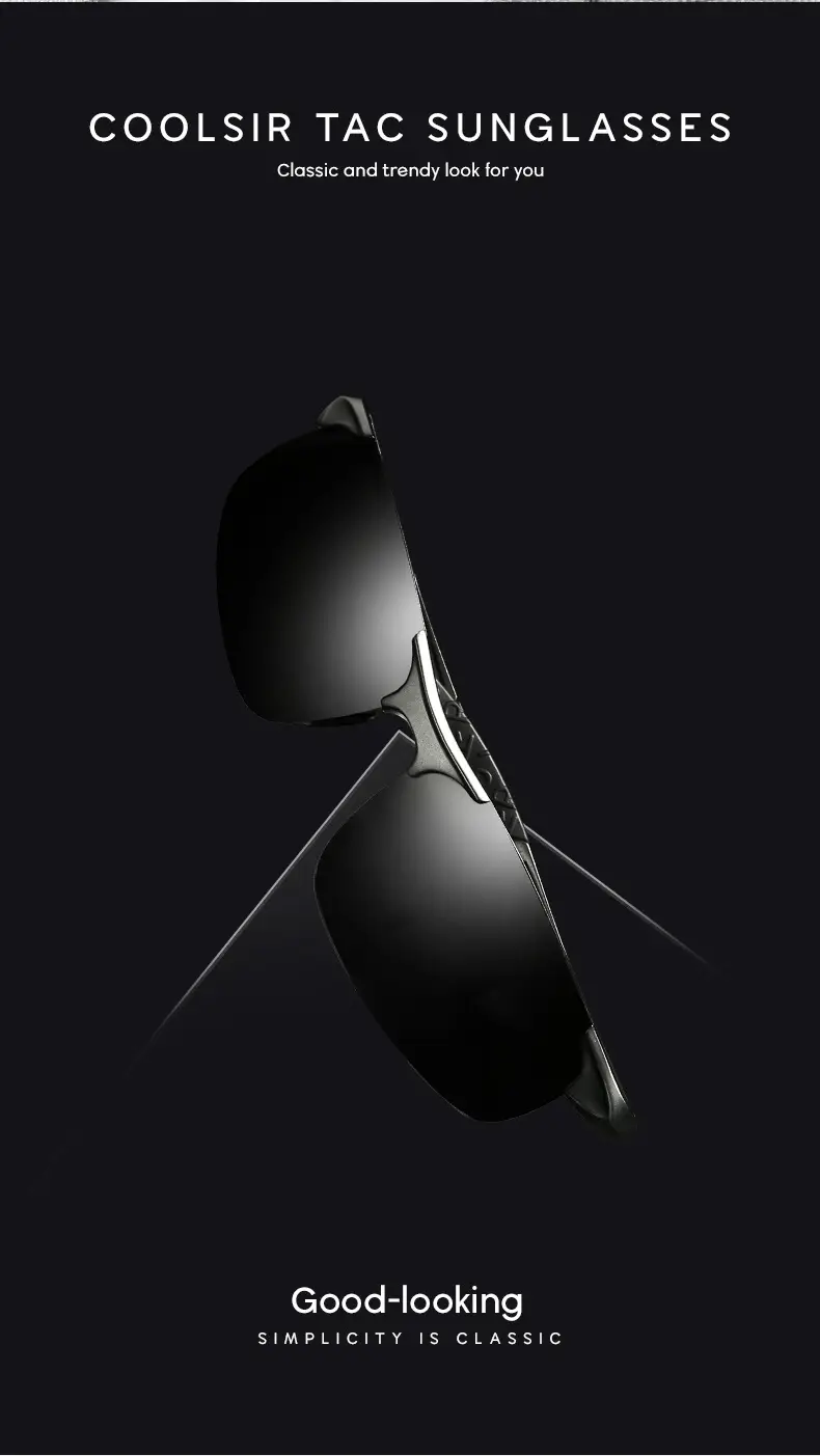 New Men's Polarized Cycling Sunglasses Yellow — feature 3