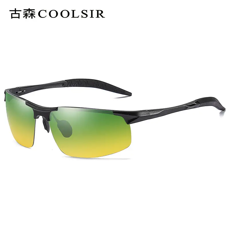 New Men's Polarized Cycling Sunglasses Yellow