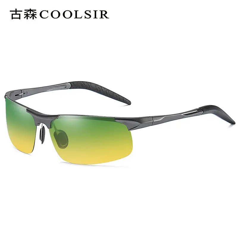 New Men's Polarized Cycling Sunglasses Yellow