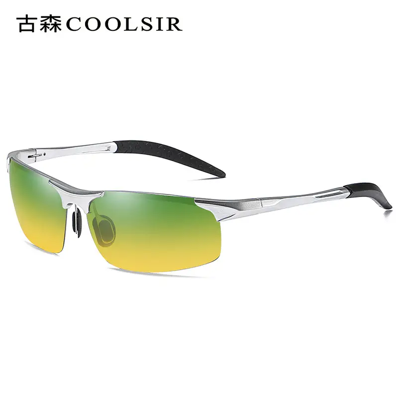 New Men's Polarized Cycling Sunglasses Yellow