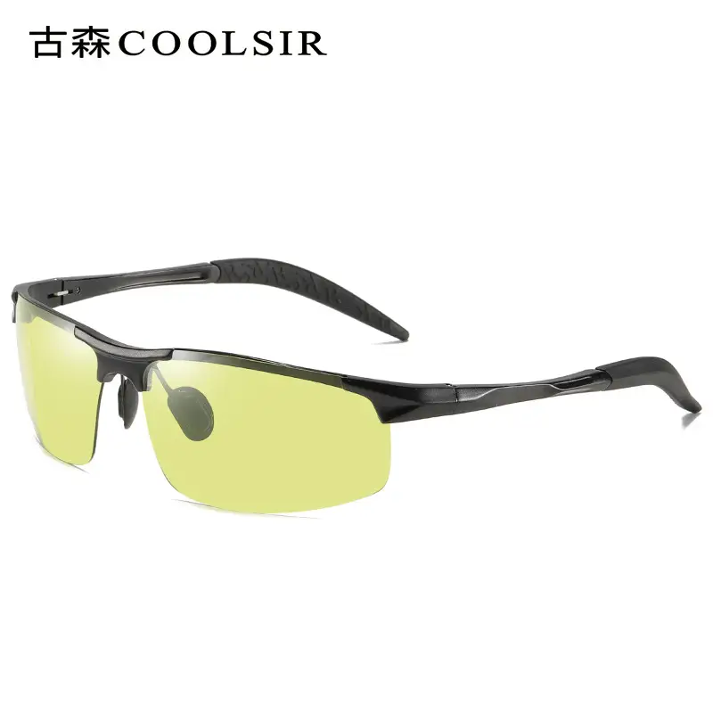New Men's Polarized Cycling Sunglasses Yellow