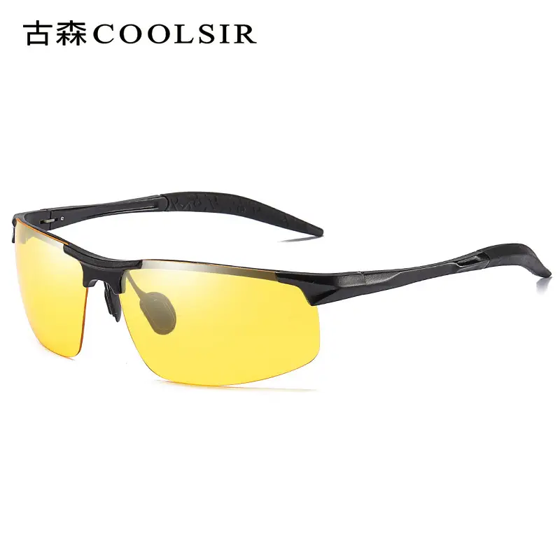 New Men's Polarized Cycling Sunglasses Yellow