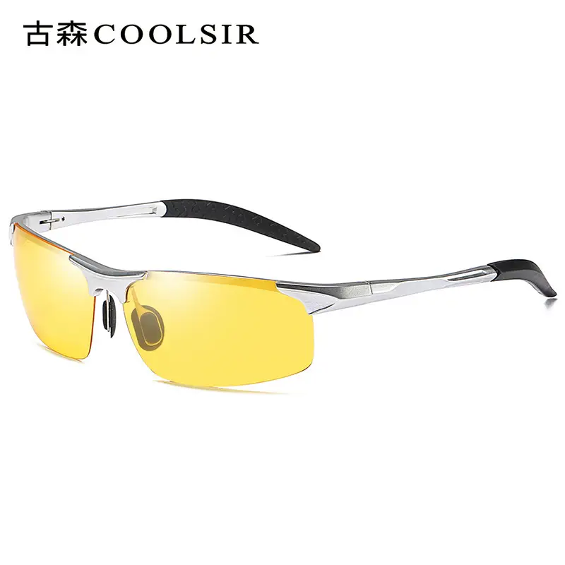 New Men's Polarized Cycling Sunglasses Yellow