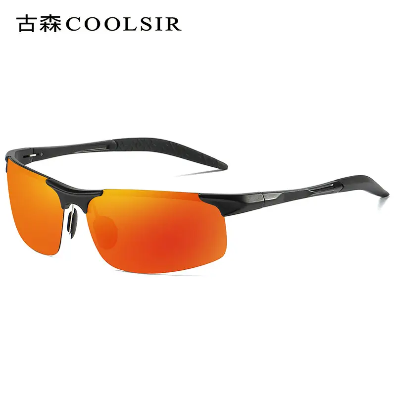 New Men's Polarized Cycling Sunglasses Yellow