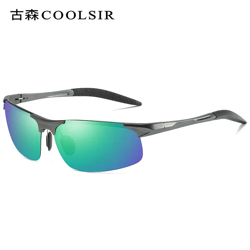 New Men's Polarized Cycling Sunglasses Yellow