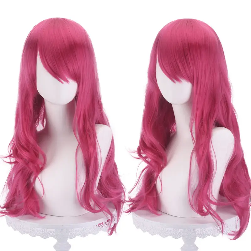 Main Shengda COS Animation Wig Europe and America Universal Multicolor 70cm Long Curly Hair Micro Curly Hair cosplay Factory Outlet - Image 11