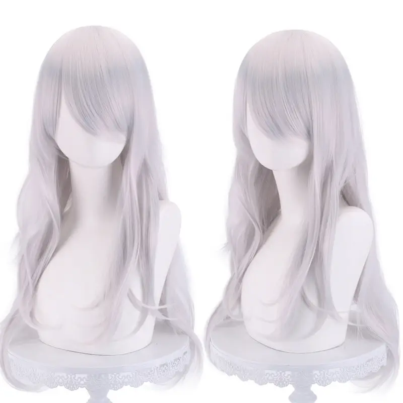 Main Shengda COS Animation Wig Europe and America Universal Multicolor 70cm Long Curly Hair Micro Curly Hair cosplay Factory Outlet - Image 12