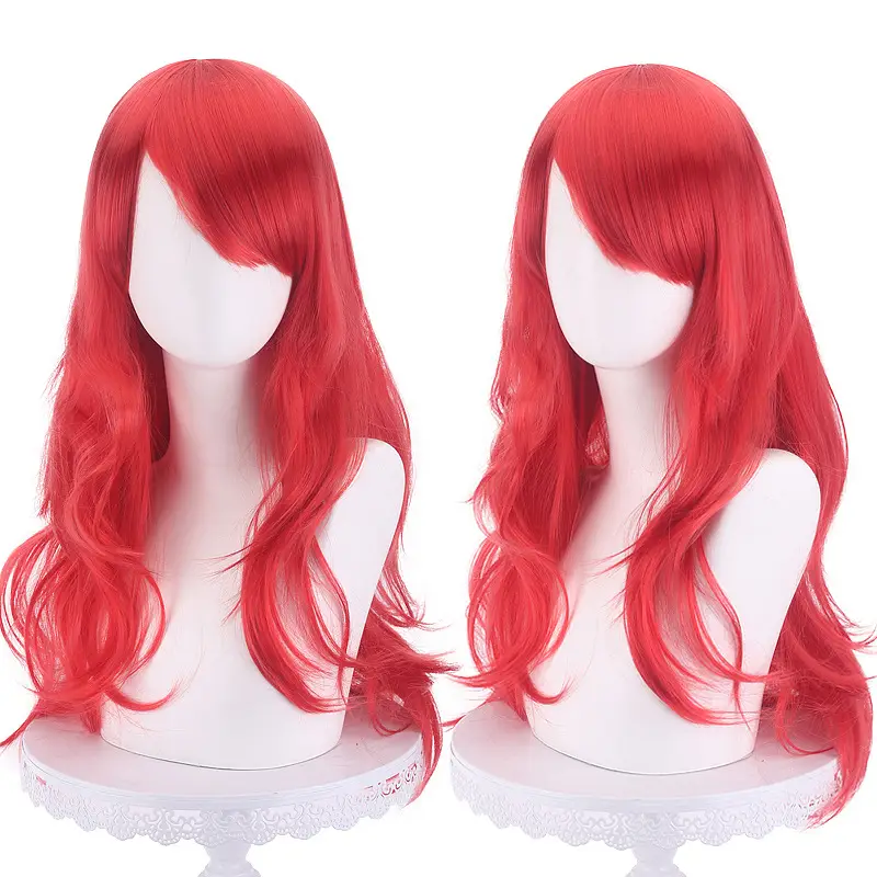 Main Shengda COS Animation Wig Europe and America Universal Multicolor 70cm Long Curly Hair Micro Curly Hair cosplay Factory Outlet - Image 13