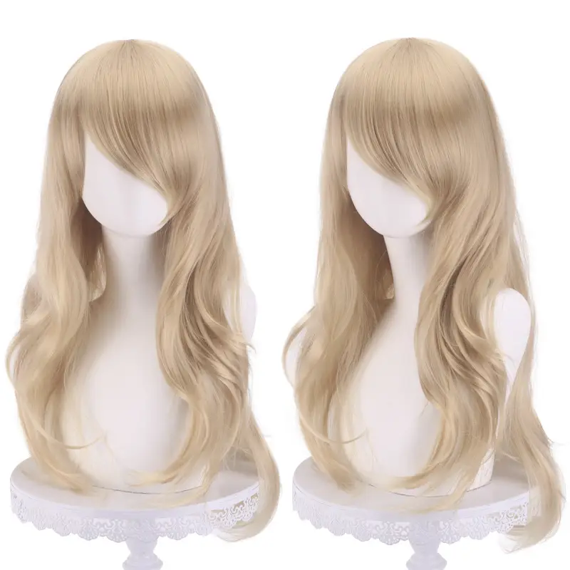 Main Shengda COS Animation Wig Europe and America Universal Multicolor 70cm Long Curly Hair Micro Curly Hair cosplay Factory Outlet - Image 17