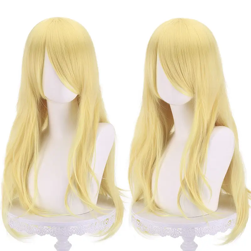 Main Shengda COS Animation Wig Europe and America Universal Multicolor 70cm Long Curly Hair Micro Curly Hair cosplay Factory Outlet - Image 18