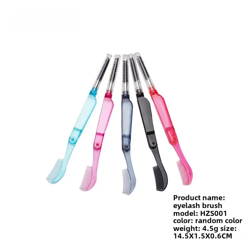 Stainless Steel Eyelash Comb Black 15.5x5.5x1.5cm - Image 3