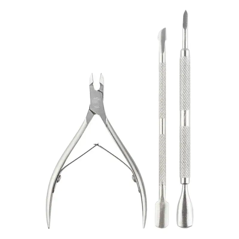 Stainless Steel Dead Skin Scissors 3-Piece Set