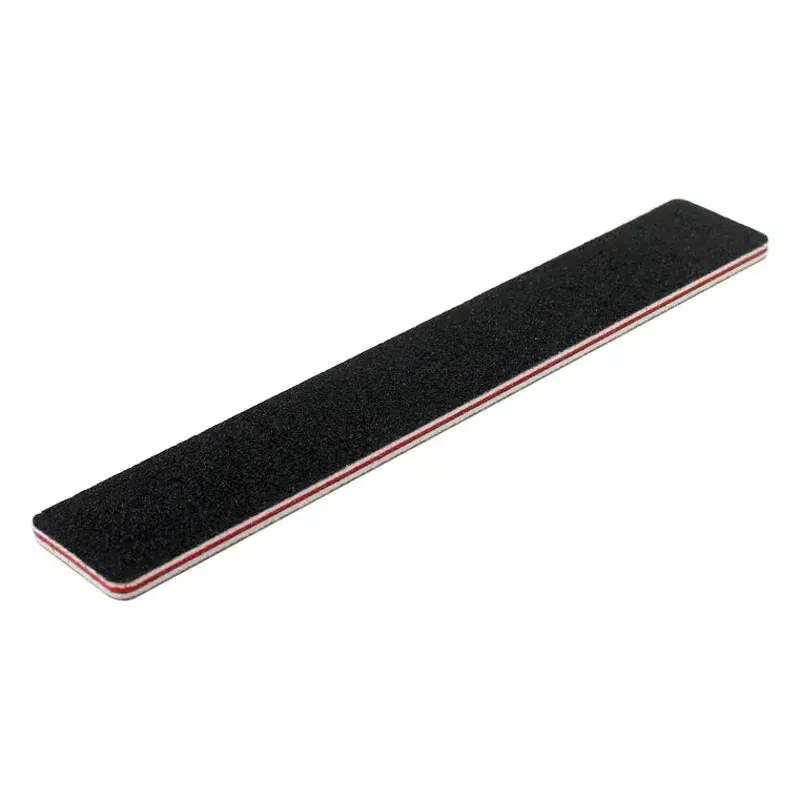 Black Sand Nail File Strip Double-Sided Polish Tool
