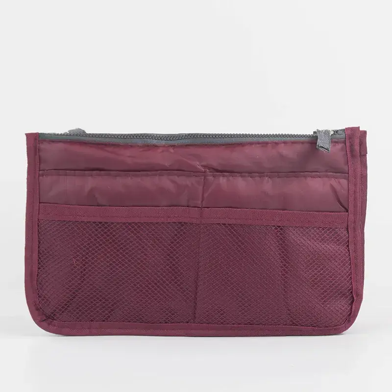 Green Double Zip Cosmetic Bag Storage - Image 10