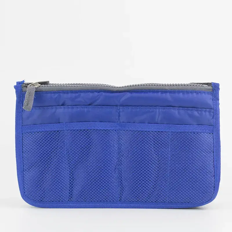 Green Double Zip Cosmetic Bag Storage - Image 13