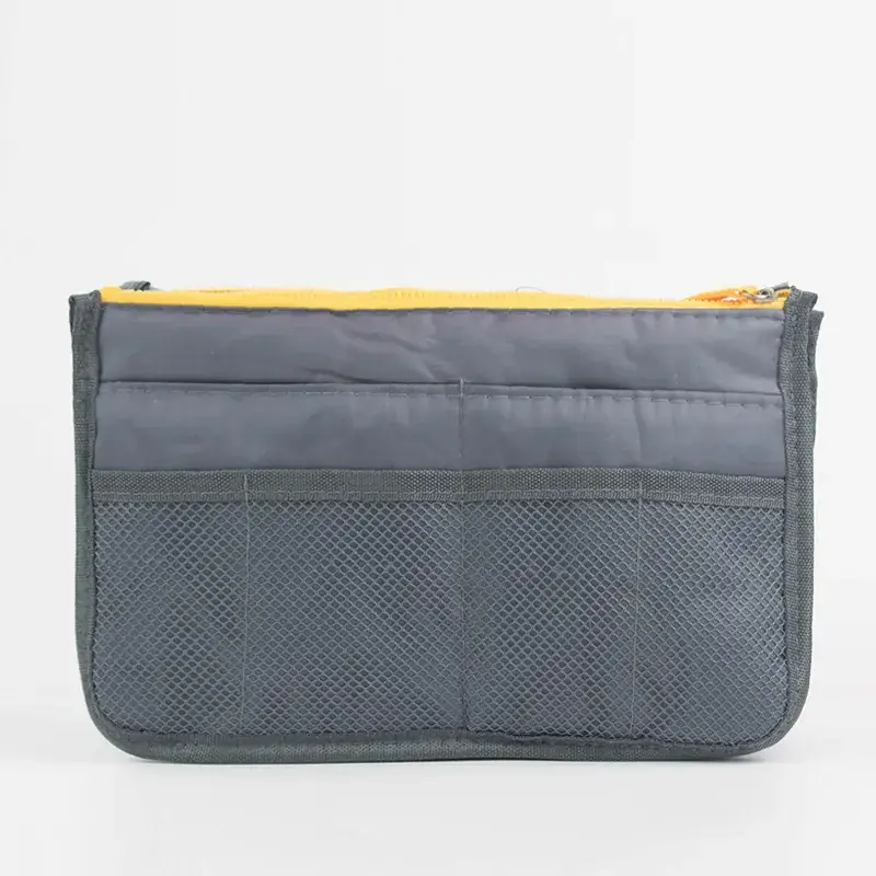Green Double Zip Cosmetic Bag Storage - Image 6