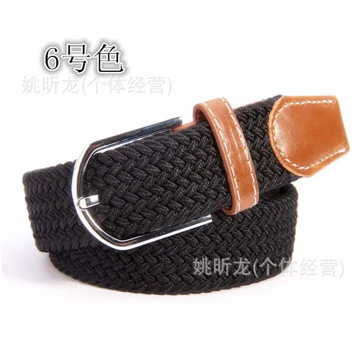39 Color Woven Elastic Belt for Men Women - Image 6