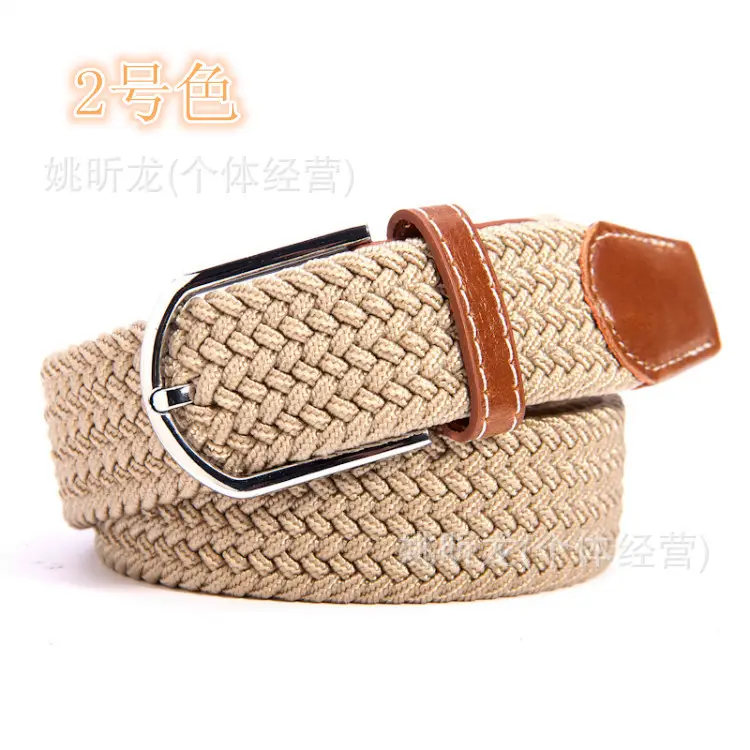 39 Color Woven Elastic Belt for Men Women - Image 27