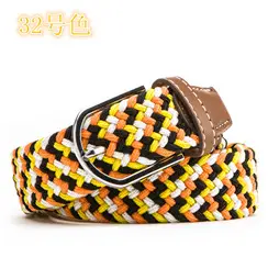 39 Color Woven Elastic Belt for Men Women - Image 21