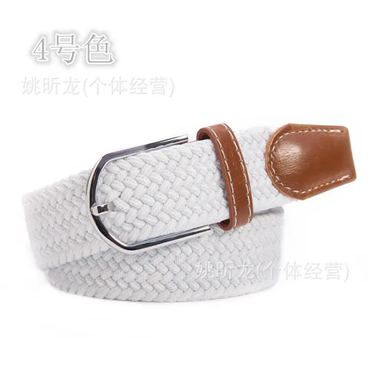39 Color Woven Elastic Belt for Men Women - Image 4