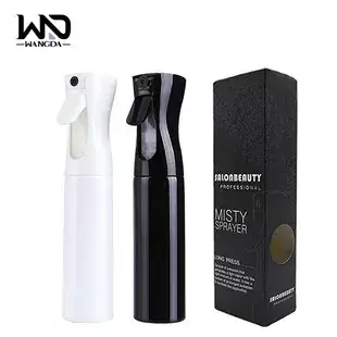 High-Pressure Spray Bottle Black White Travel Disinfectant — feature 10