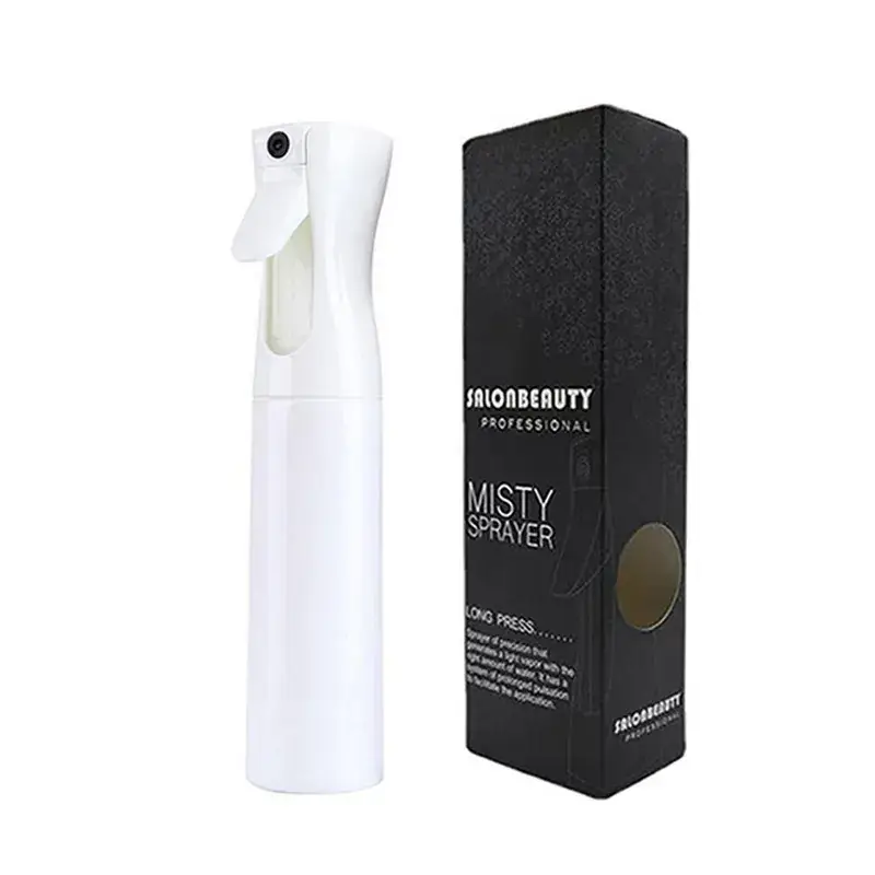 High-Pressure Spray Bottle Black White Travel Disinfectant - Image 3