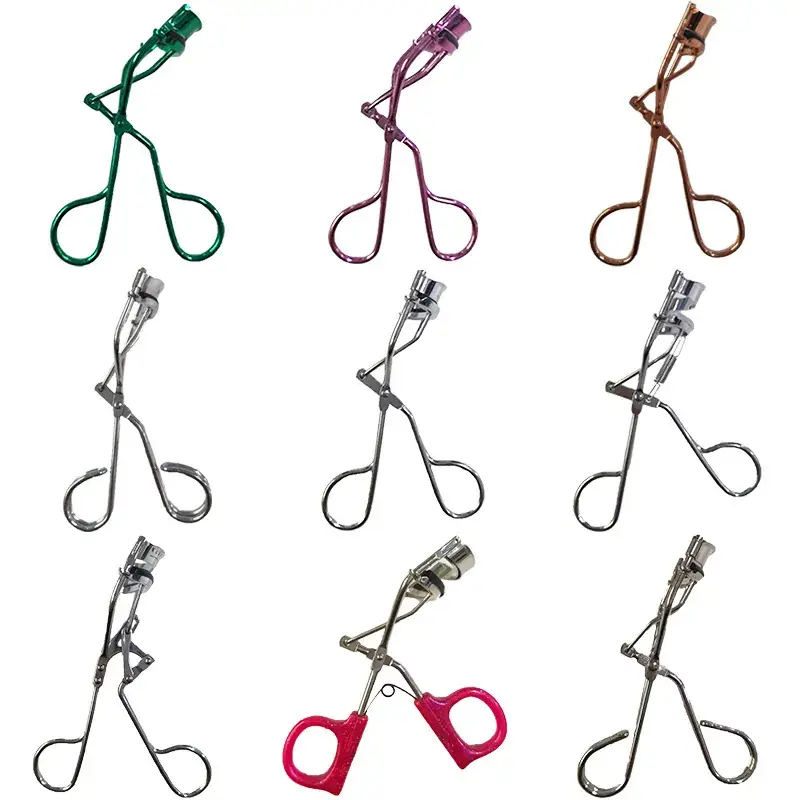 Metal Eyelash Curler Set of 9 Portable
