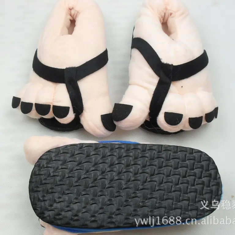 Winter new toe all-inclusive couples home slippers cartoon animal cotton slippers a batch