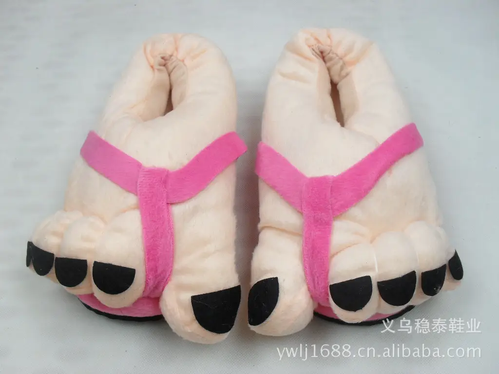Winter new toe all-inclusive couples home slippers cartoon animal cotton slippers a batch