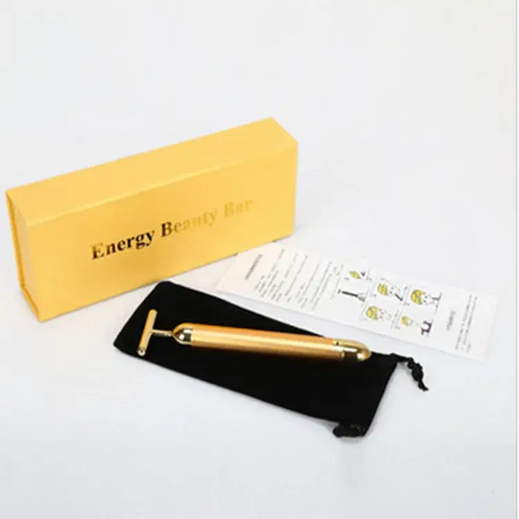 Electric Gold Face Massager 24Kv Slimming Lift