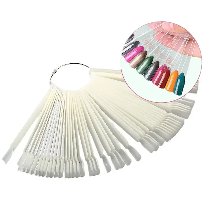 50 Pcs Color Plate Nail Polish Shades