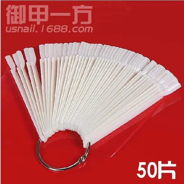 50 Pcs Color Plate Nail Polish Shades