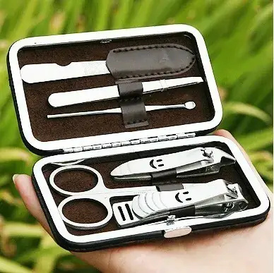 Stainless Steel 6-Piece Nail Clippers Set