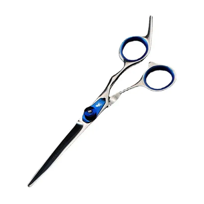6.0-inch Blue Hair Scissors Liu Hai Flat Tooth Thinning - Image 9