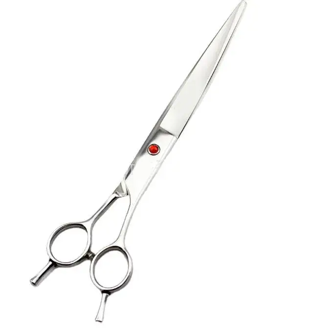 8.0-inch Double-Tailed Pet Scissors Straight