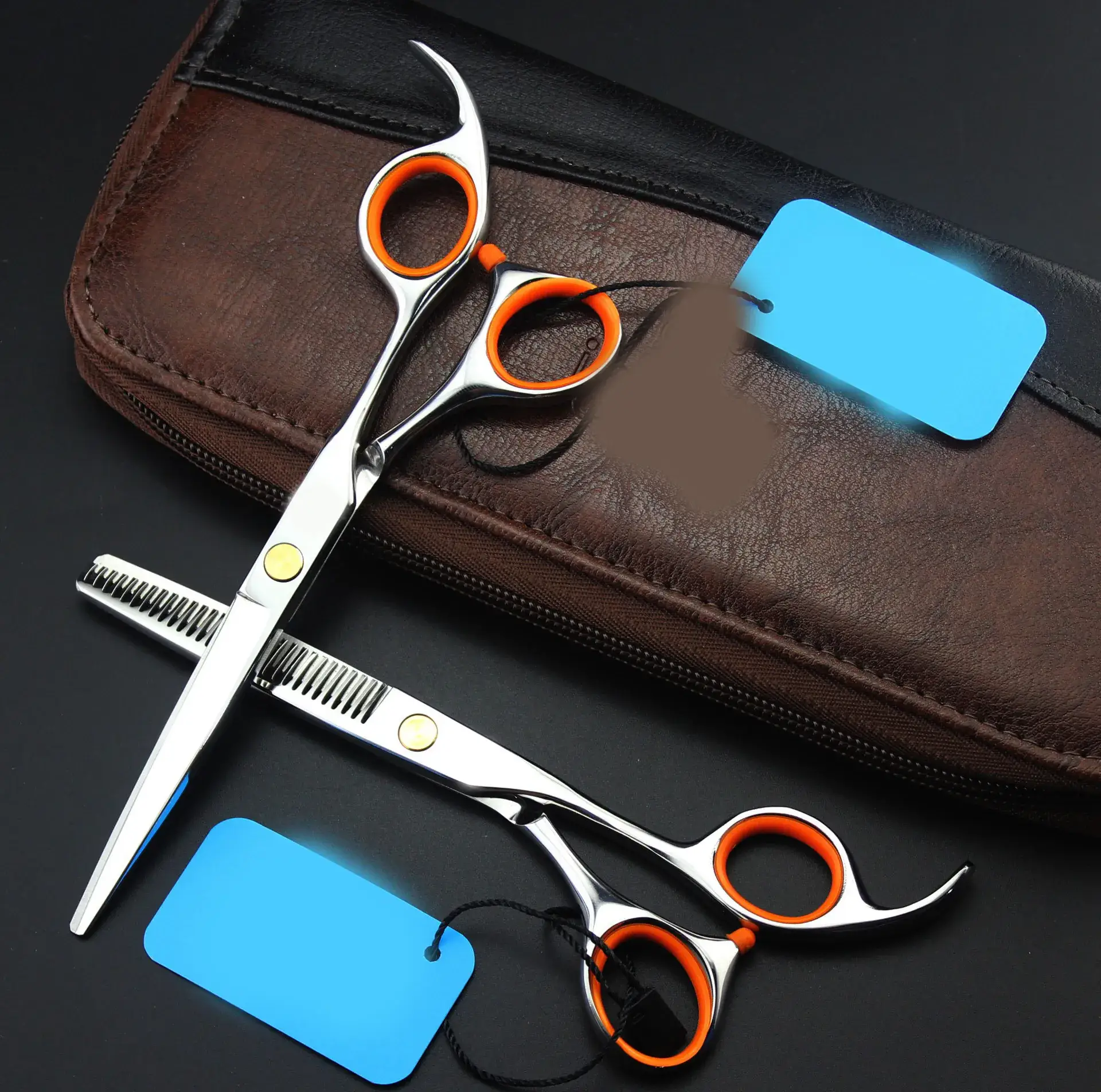 Classic Straight Handle Hairdressing Scissors Barber Shears Flat Shears Liu Hai Shears Tooth Shears Thin Shears