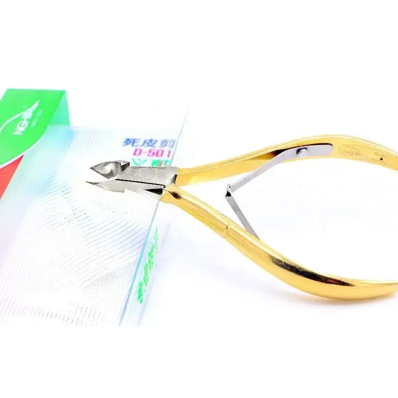 Vietnam NGHIA Golden Dead Skin Scissors D501 - Image 3