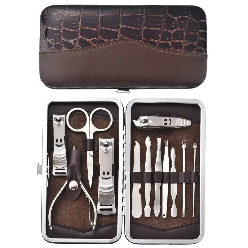Stainless Steel Nail Clippers Set 12 Pieces - Image 10