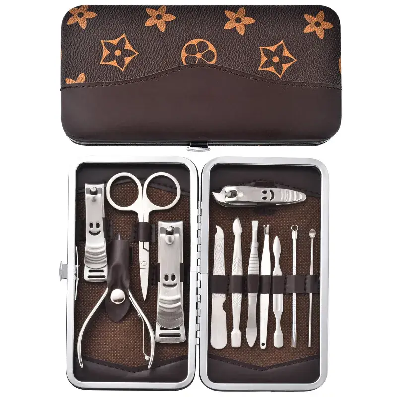 Stainless Steel Nail Clippers Set 12 Pieces - Image 3
