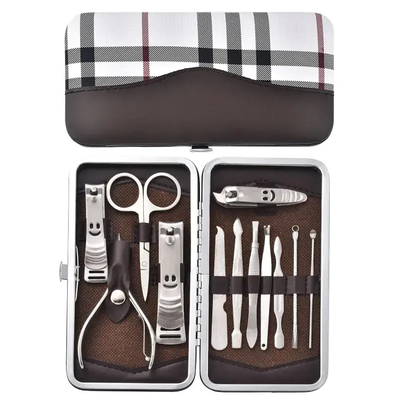 Stainless Steel Nail Clippers Set 12 Pieces - Image 4