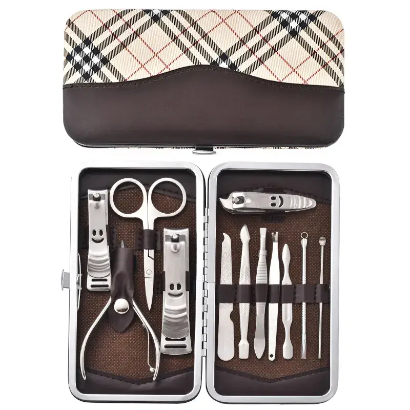 Stainless Steel Nail Clippers Set 12 Pieces - Image 5