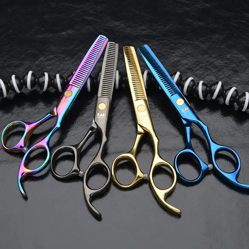 Professional Hair Cutting Scissors Black Set — feature 11
