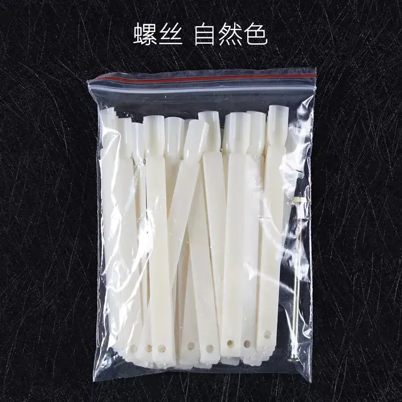 50-Piece Fan Shaped Nail Color Swatch Practice Tools - Image 3