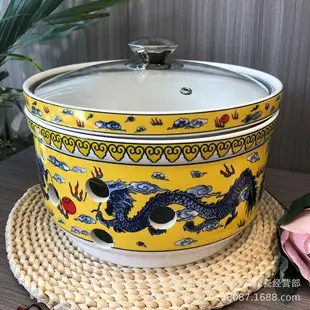 White Ceramic Ribbed Soup Bowl with Lid — feature 10