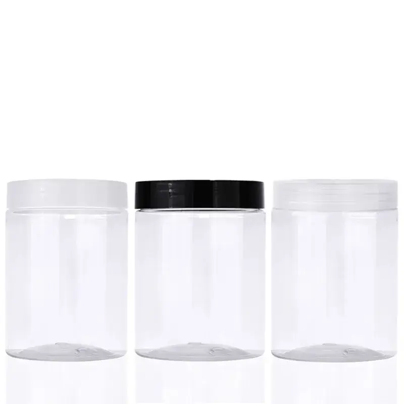 PET300g Wide Mouth Plastic Jar Cream Mask Jar - Image 4