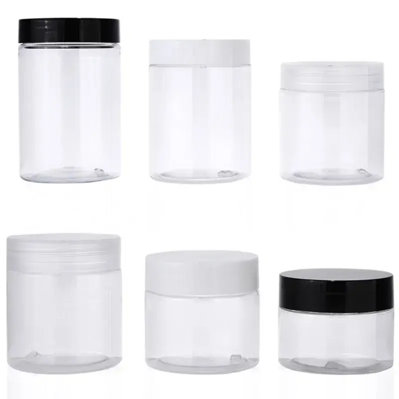 PET300g Wide Mouth Plastic Jar Cream Mask Jar - Image 5