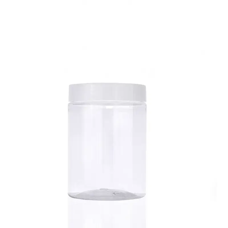 PET300g Wide Mouth Plastic Jar Cream Mask Jar