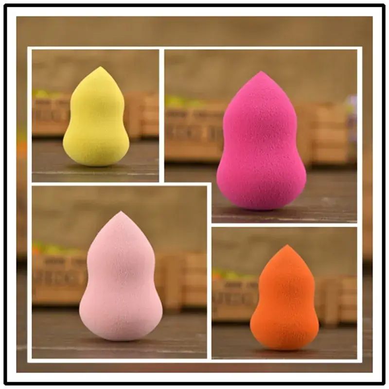 Cute Gourd Makeup Sponge Water Drop Cotton Powder Puff - Image 3