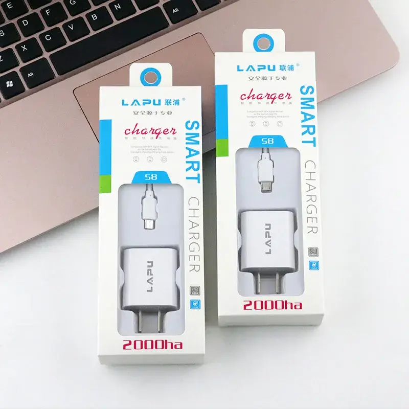 Fast Charging Adapter for iPhone & Laptop White